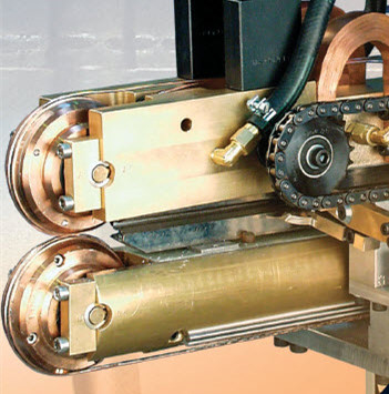 Welding 1000mm Lurus Seam Sheet Metal Welding Machine Longitudinal Seam Welder