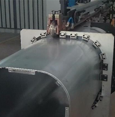 6m / Min Memperpanjang Mesin Las Jahitan Lurus 60KVA