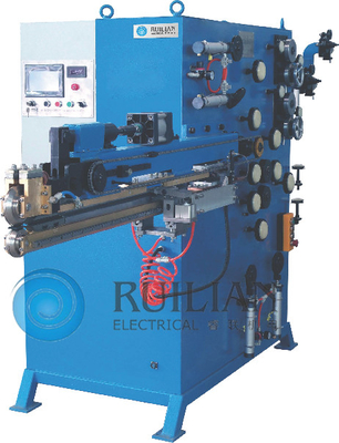 Air Duct Lurus Seam Resistance Spot Welding Equipment 9m / Min