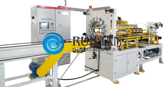 Lapping 3mm Pemanas Air Listrik Shell Side Seam Welding Machine 60KVA