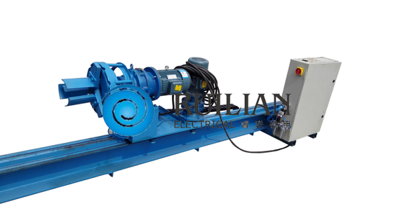 Pemrosesan Beat 2M / Min Metal Cold Bending Spiral Duct Forming Machine 2KVA