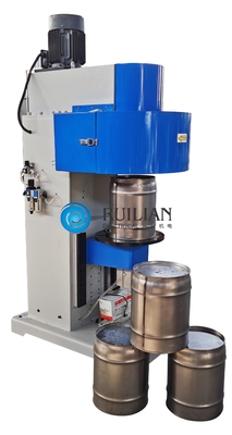 Semua Dalam Satu Stainless Steel Sheet Air Duct Necking Dan Sealing Machine 3KVA