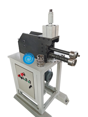 Galvanized Sheet Steel Air Duct Hidrolik Bead Rolling Machine 5KVA