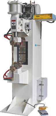 Mesin Las Spot Perlawanan Lembaran Galvanis AC Resistance Spot Welder 35KVA