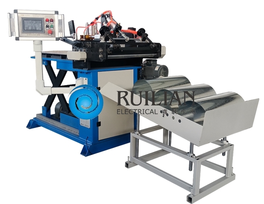 Circle Range 100mm Duct Rolling Machine Saluran Udara Mesin Pembulatan Otomatis 2KVA