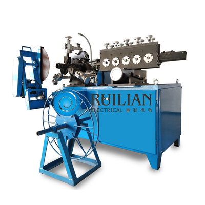 Mesin Saluran Udara Baja Lembaran Karbon Rendah 0.4mm 5KVA Stroke Kerja 50mm