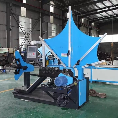 Mesin Saluran Udara Spiral Baja Karbon Rendah 5KVA 650 Rpm / Min