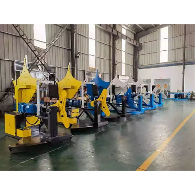 50mm Metal Cold Bending Processing Equipment Mesin Saluran Udara 5KVA