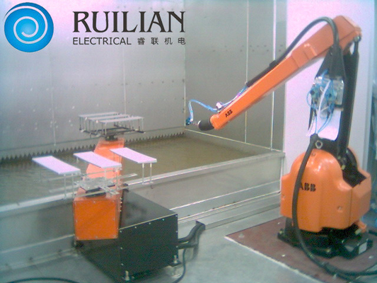 Booth Semprotan Robot Pengeringan Otomatis Buatan 15KW
