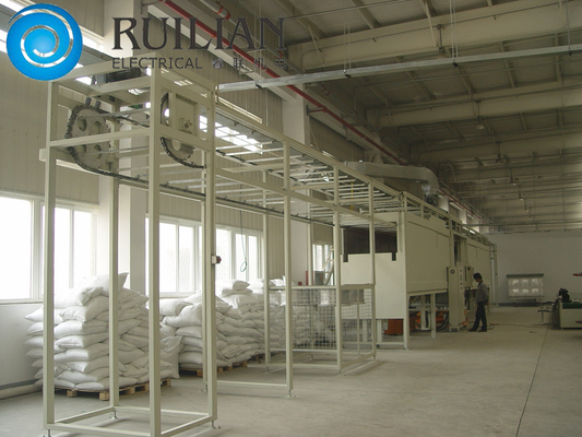 Praying Drying Shell Dipping Line Produksi 120KW 8-15 / Min
