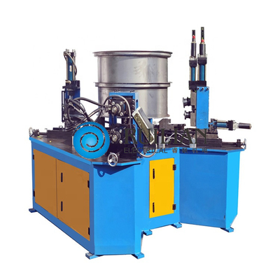 0.4-0.8mm Lembaran Karbon Rendah Baja Saluran Udara Mesin Flanging Saluran